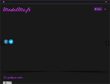 Tablet Screenshot of modelme.fr